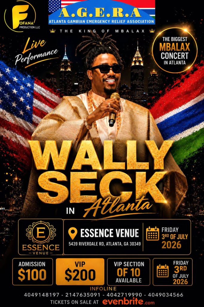Wally Seck Live in Atlanta — The Biggest Mbalax Concert in Atlanta!